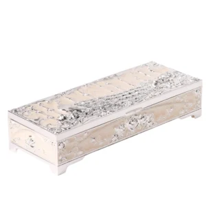 Rectangle jewellery box (White)