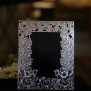 Silver Cow Photo Frame